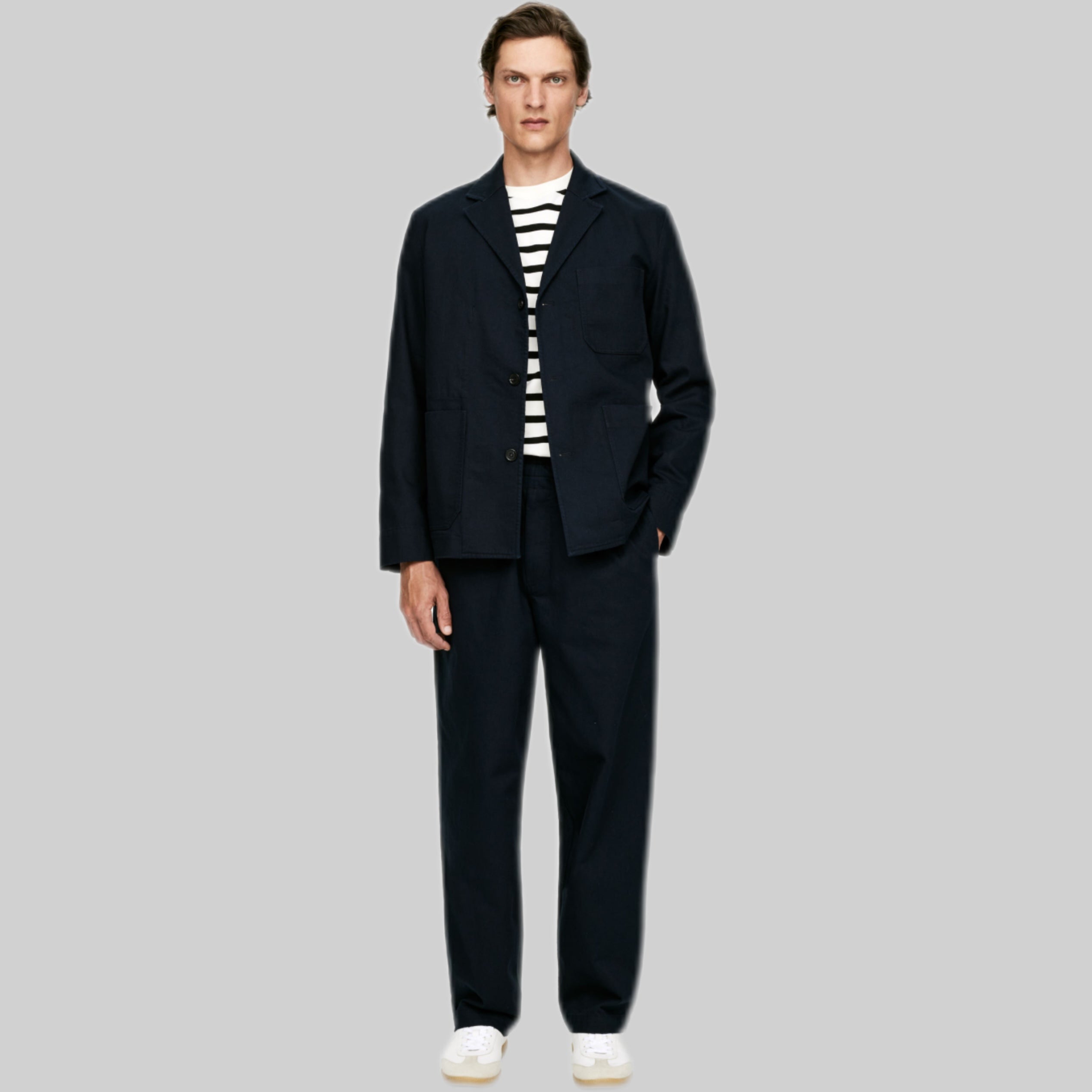 Cotton Linen Blazer