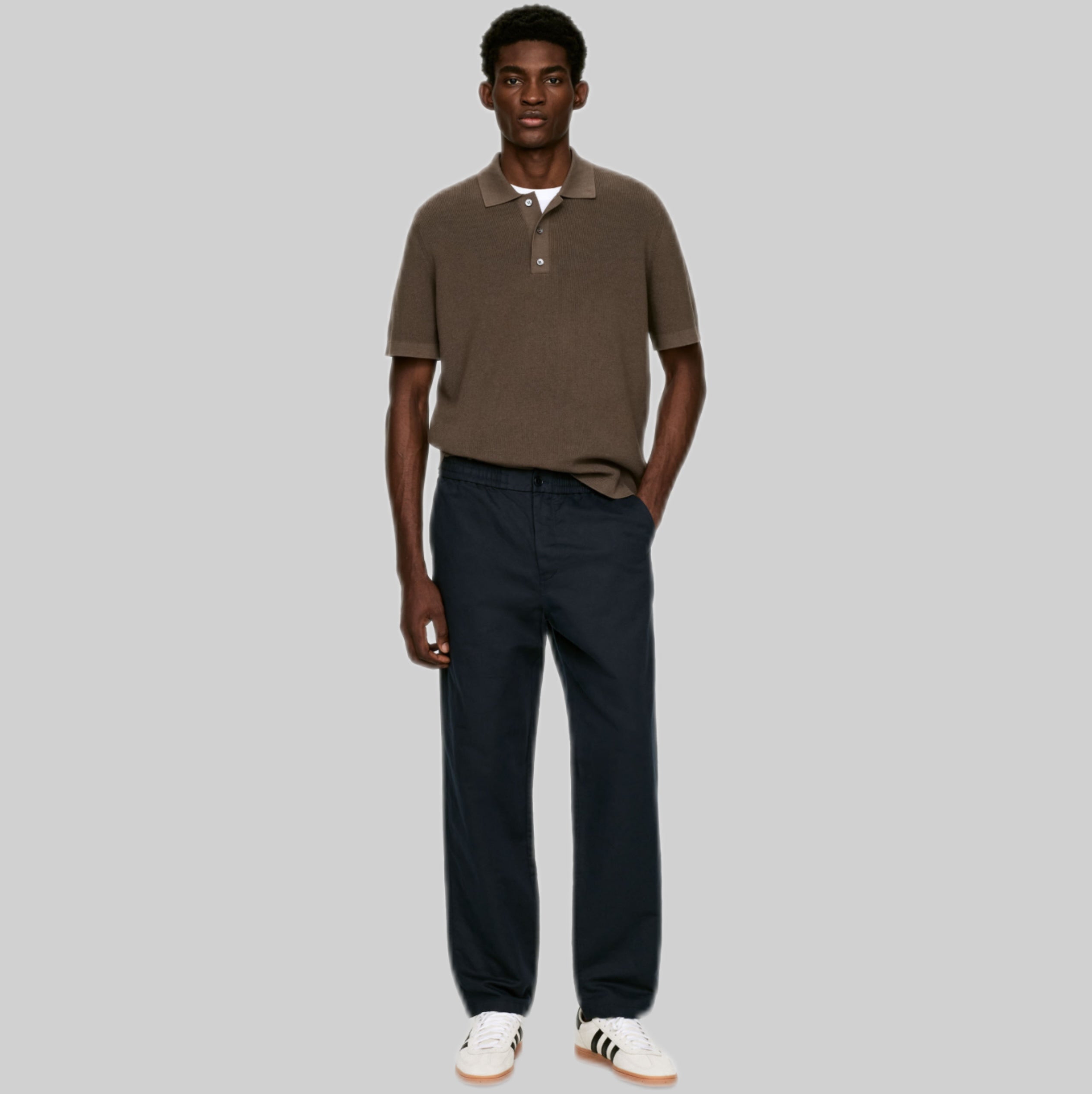 Linen Blend Trousers