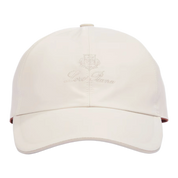Cashmere Baseball Cap White