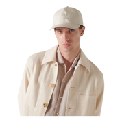 Cashmere Baseball Cap White