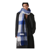 Acne Studios Checked wool-blend scarf