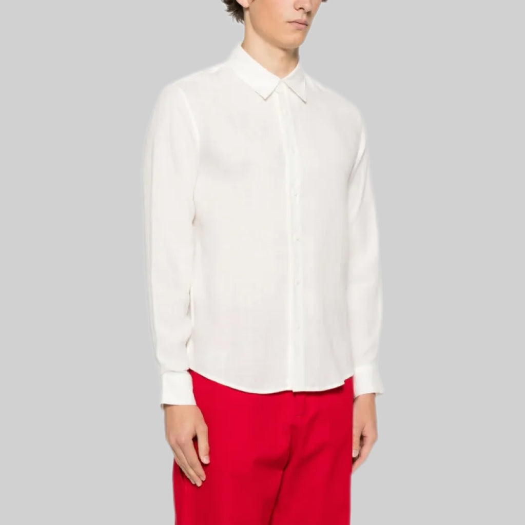 White Linen Shirt