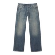 Sphere Low Waist Loose Straight Leg Jeans – Long Organic Denim Fit