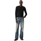 Sphere Low Waist Loose Straight Leg Jeans – Long Organic Denim Fit