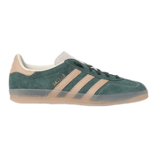 Suede & Leather Low-Tops with Stripes and Contrasting Logo