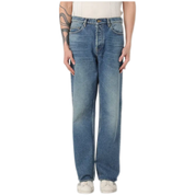 Mid-Rise Straight Fit in Plain Cotton