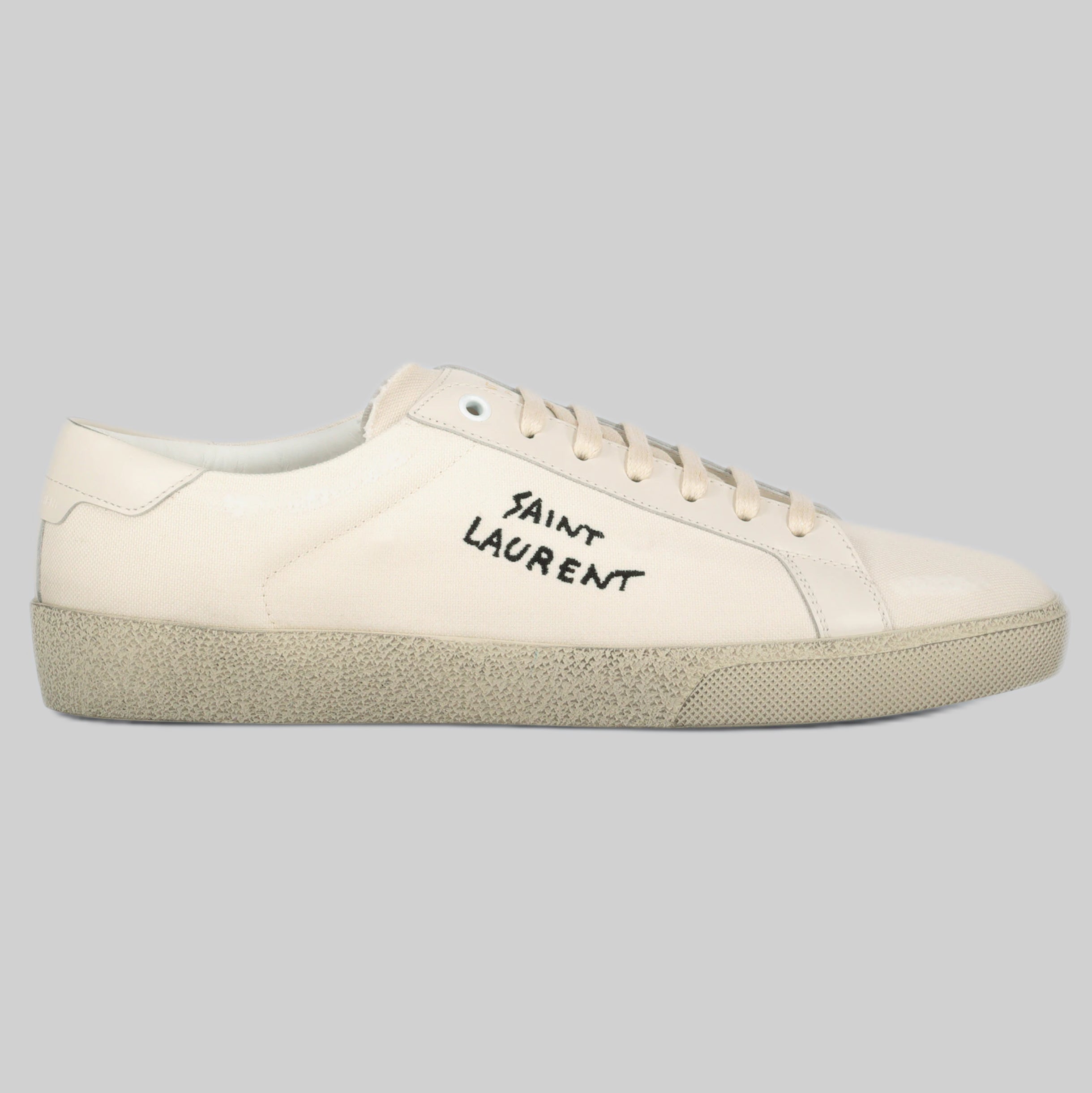 Saint Laurent sneakers, men, white, frontside