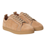 Suede Sneakers – Low-Top Lace-Up with Metal Eyelets