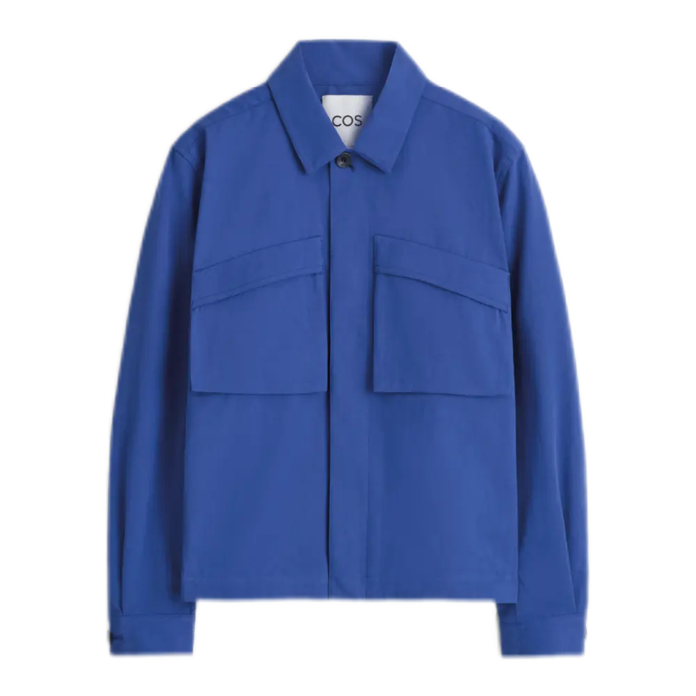 Utility Cotton Overshirt
