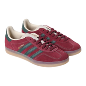 Suede & Leather Low-Tops with 3-Stripes and Contrasting Logo