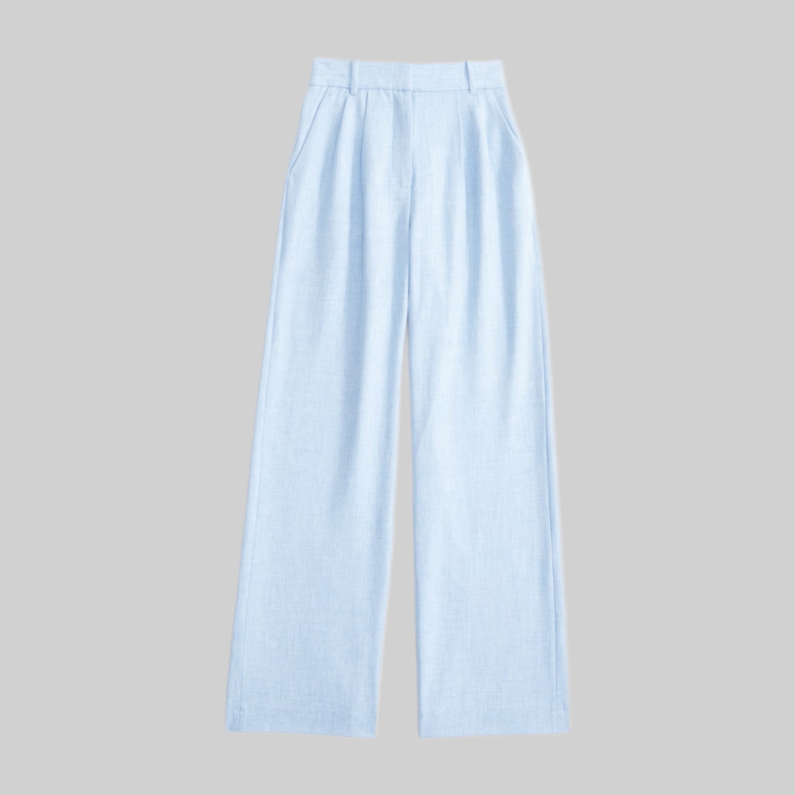 Sloane Smart Co-Ord Trousers In Light Blue