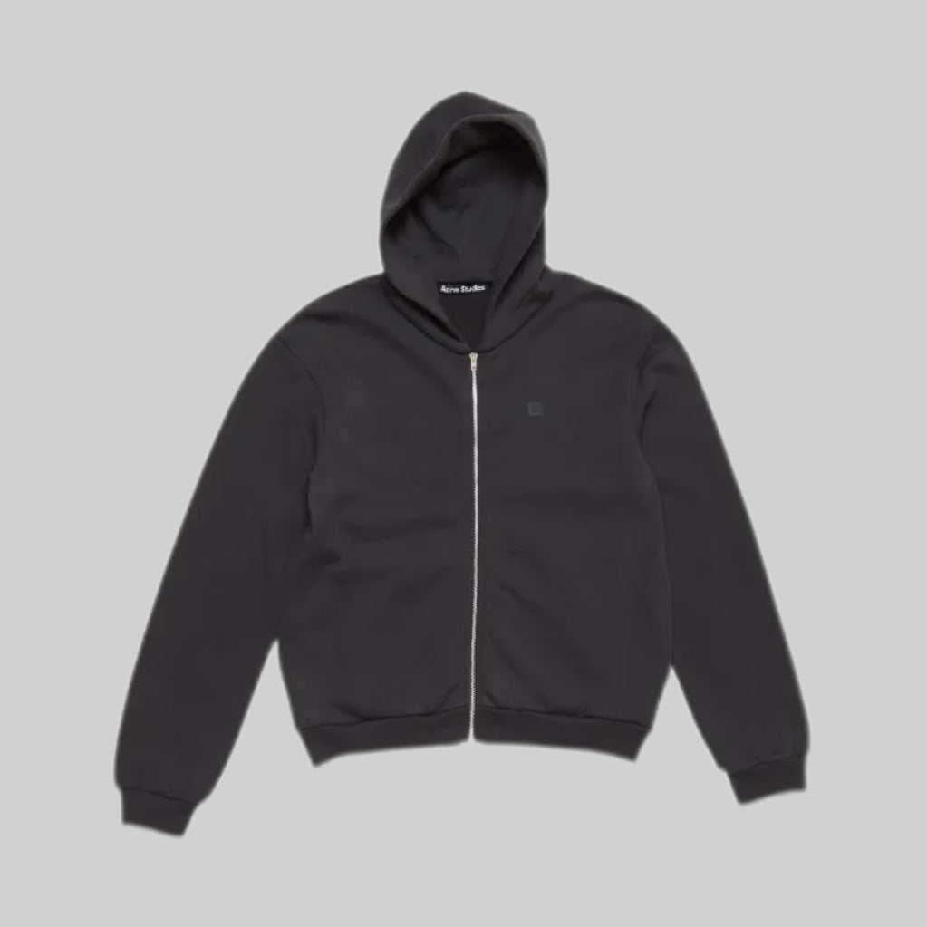 Black Zip-Up Hoodie