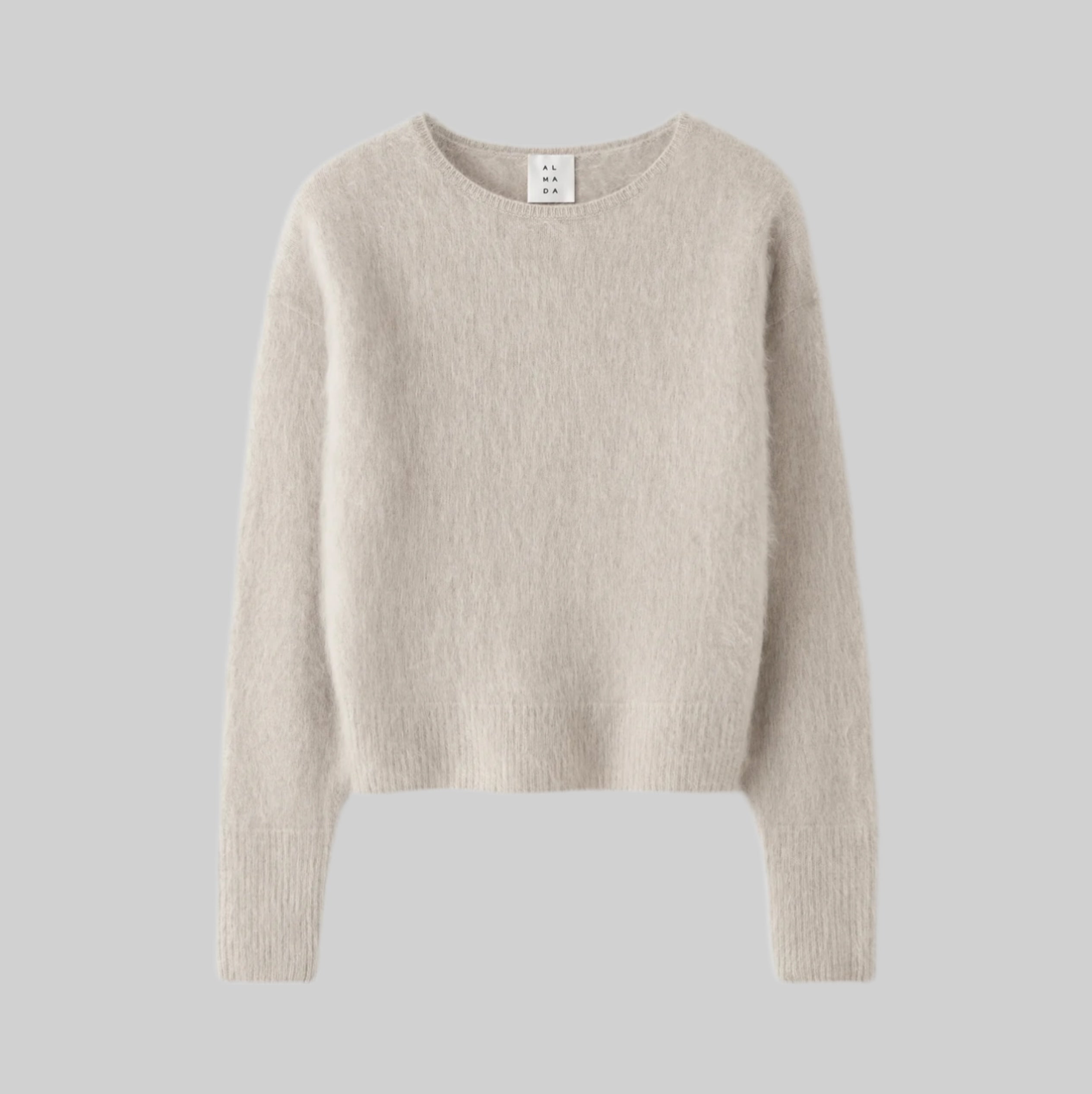 Zoe Crewneck Sweater - Taupe