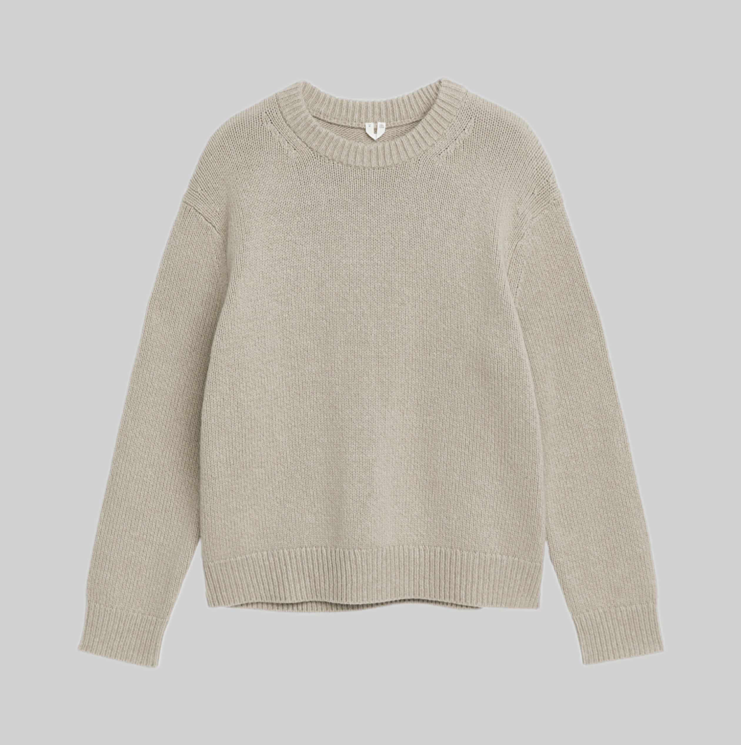 Heavy Knit Wool Blend Jumper