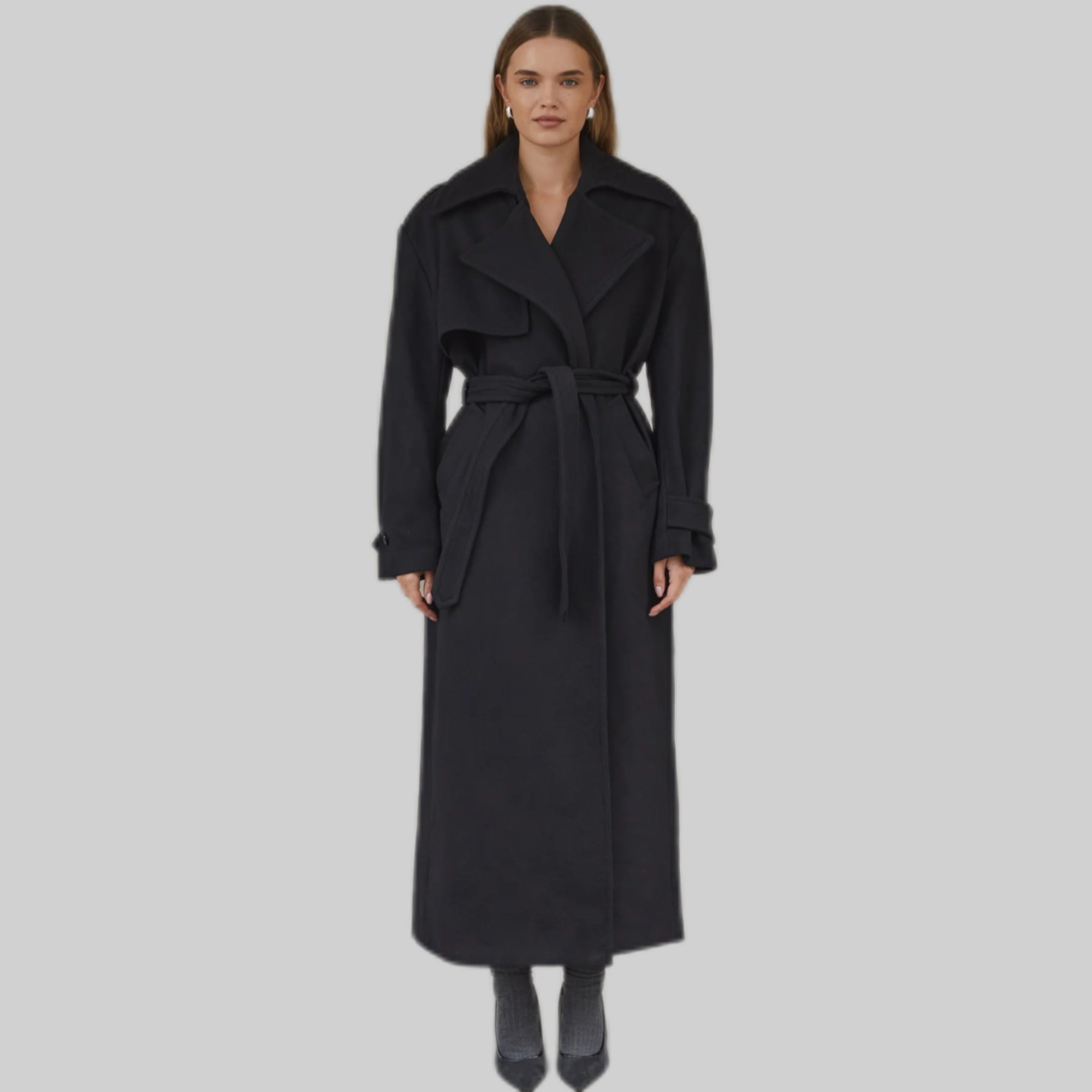 Firenze Coat Pointed Collar