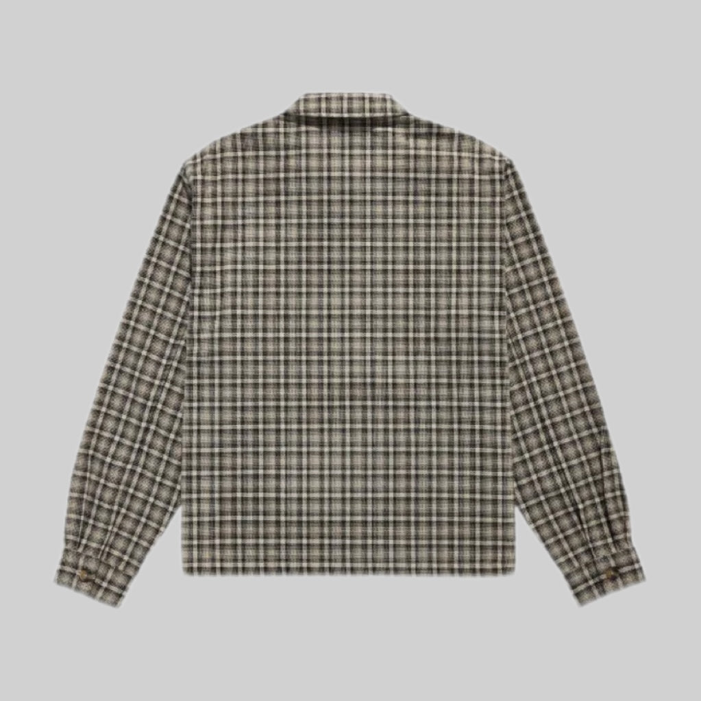 Checked Cotton-Blend Shirt