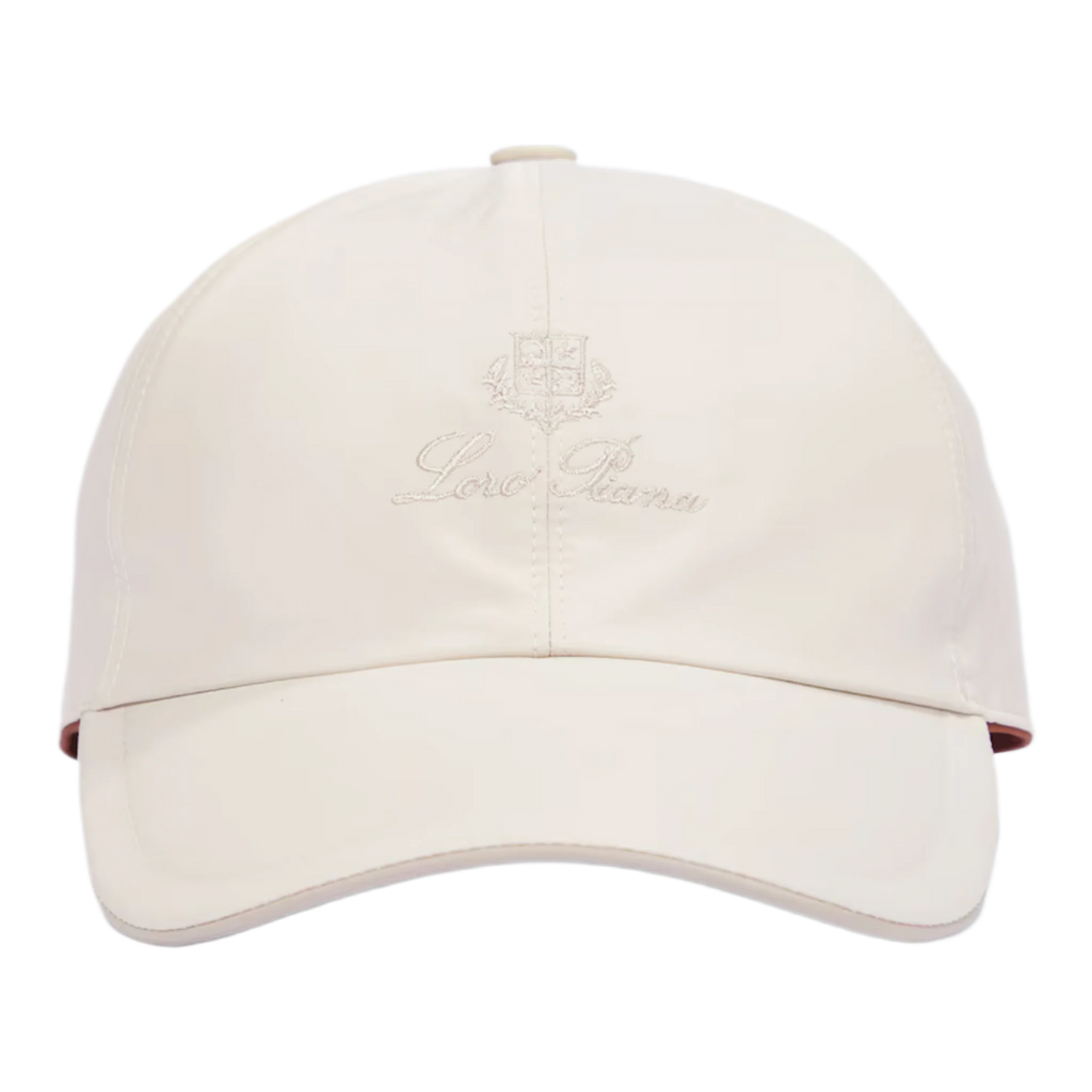 Cashmere Baseball Cap White