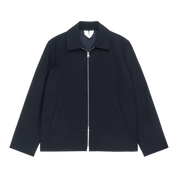 Wool-Cotton ZIp Jacket