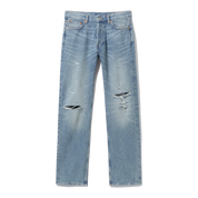 SPACE RELAXED STRAIGHT LEG DISTRESSED JEANS