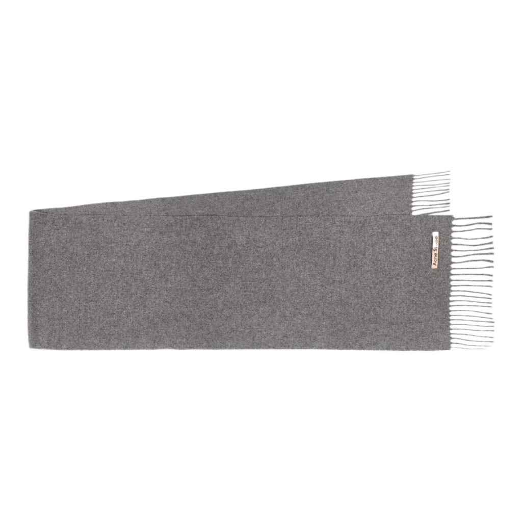 Acne Studios Fringed wool scarf