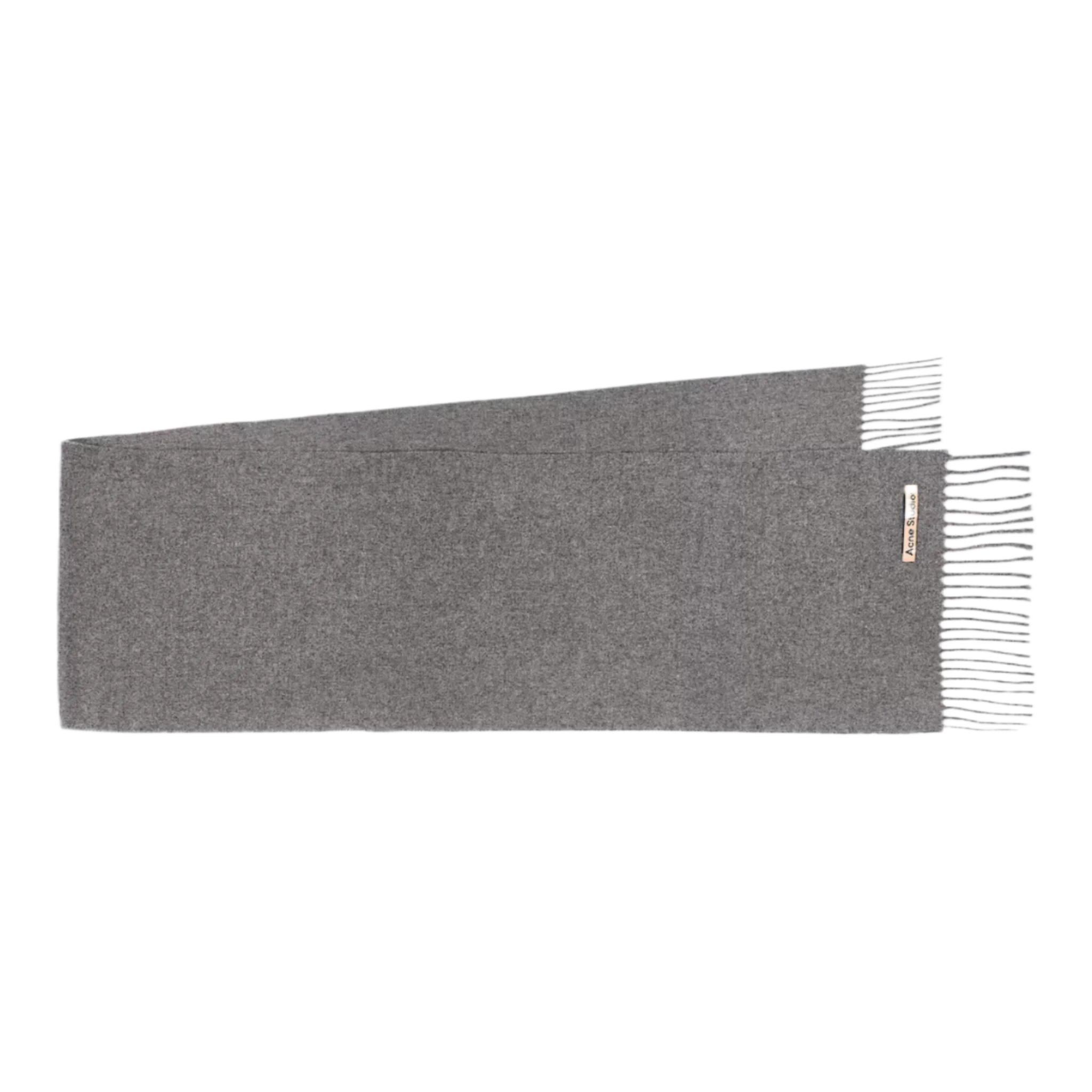 Acne Studios Fringed wool scarf