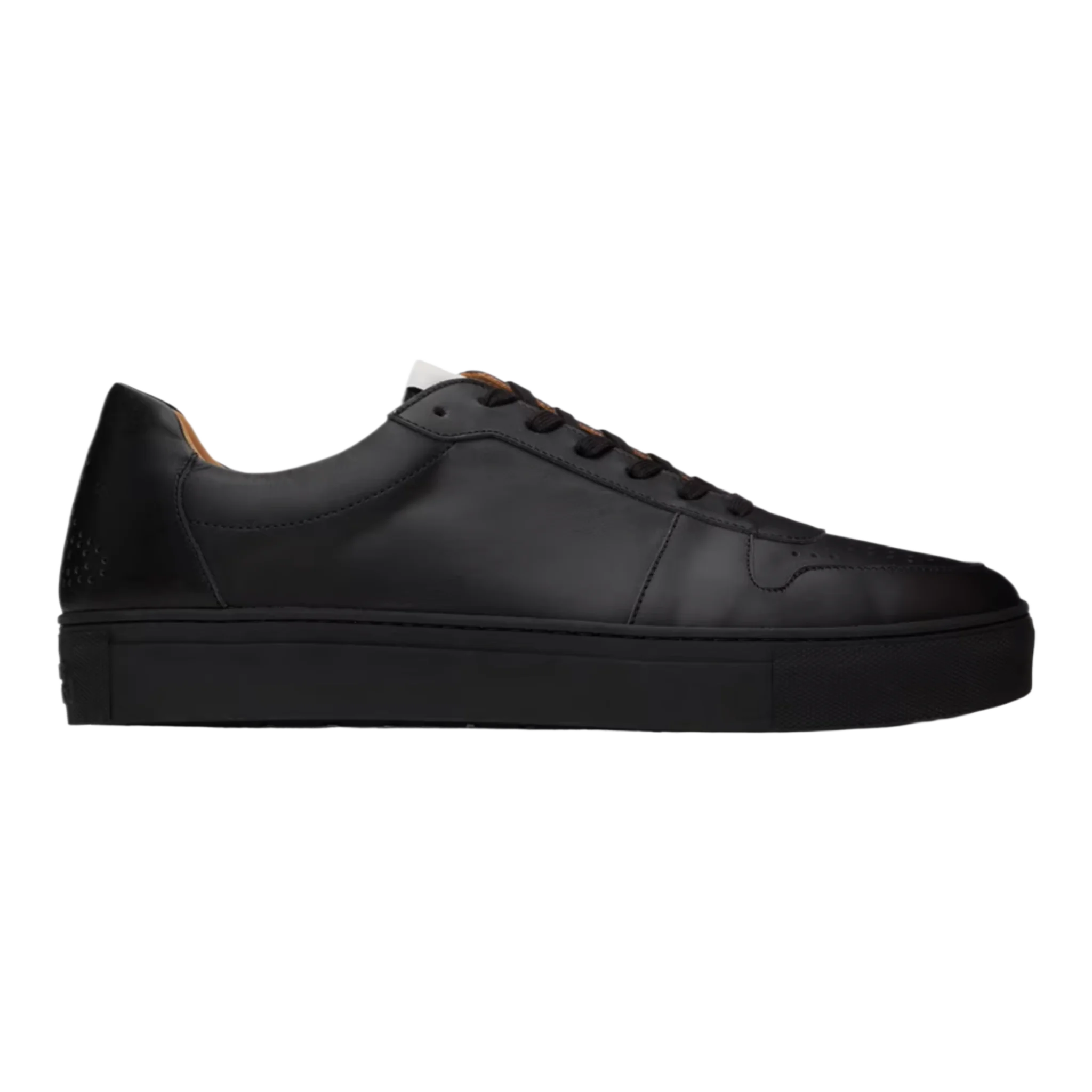 Vivienne Westwood Black Classic Punch Trainer Low Top Sneakers
