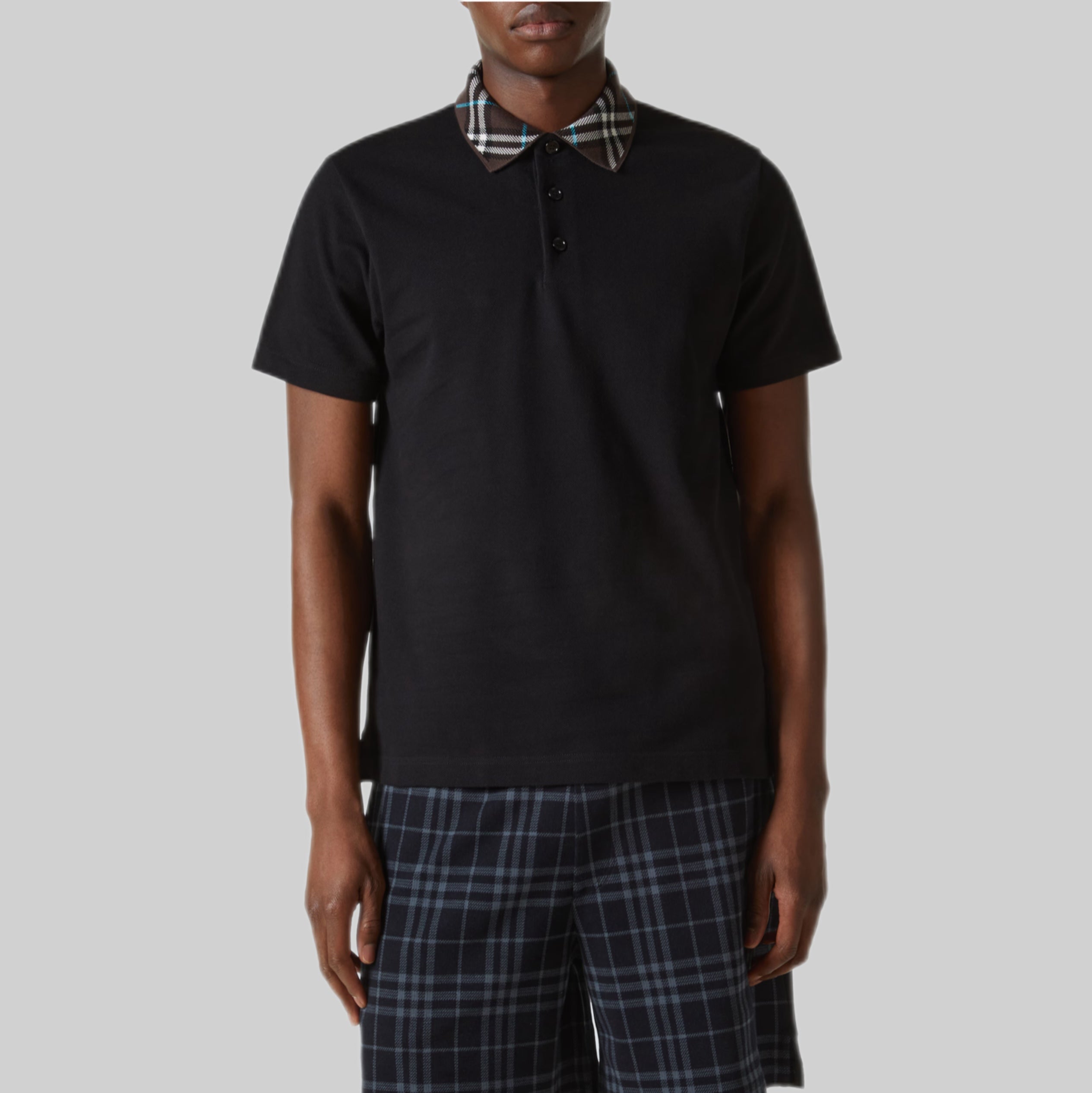 Cotton Polo Shirt – Black