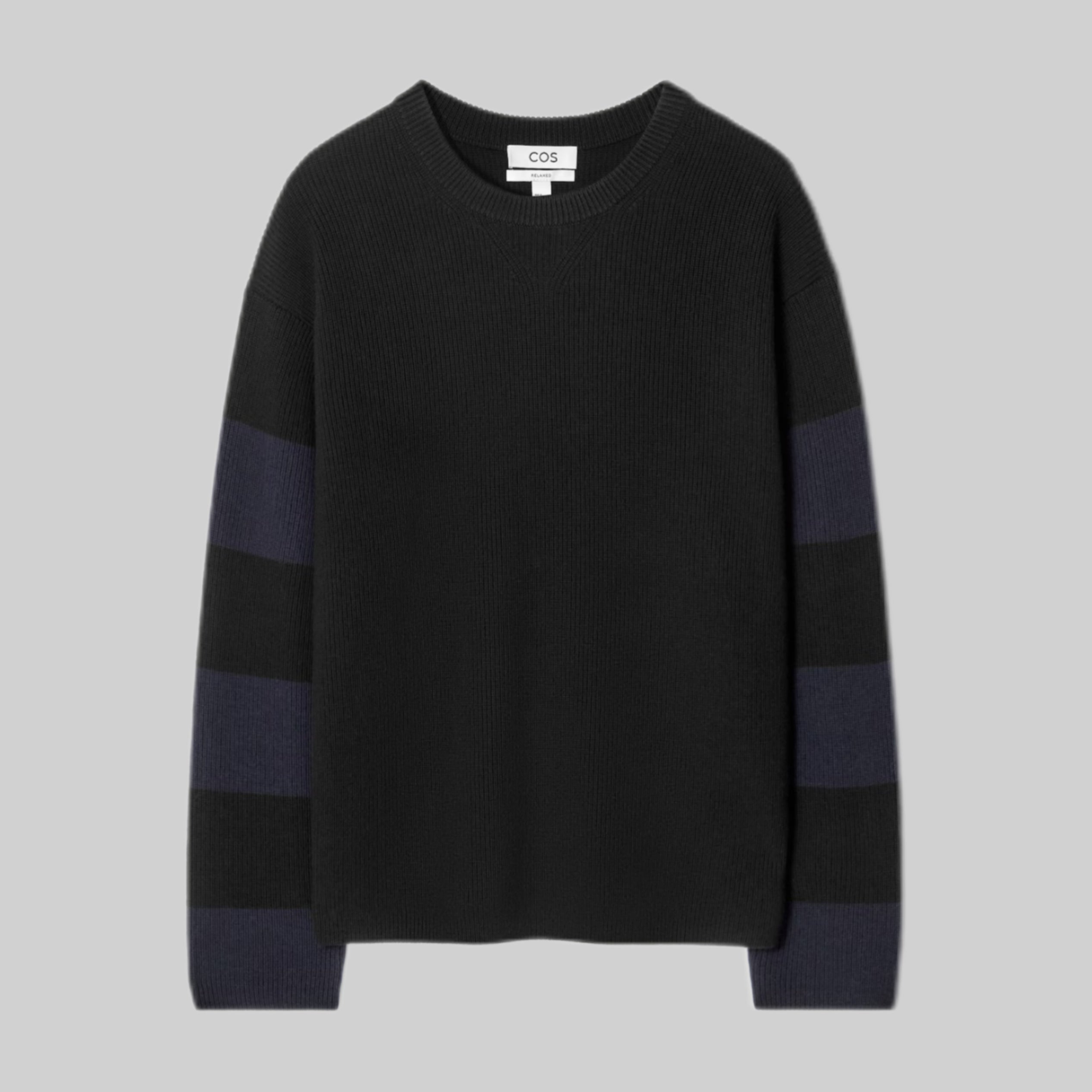 COS Striped Merino Wool Jumper