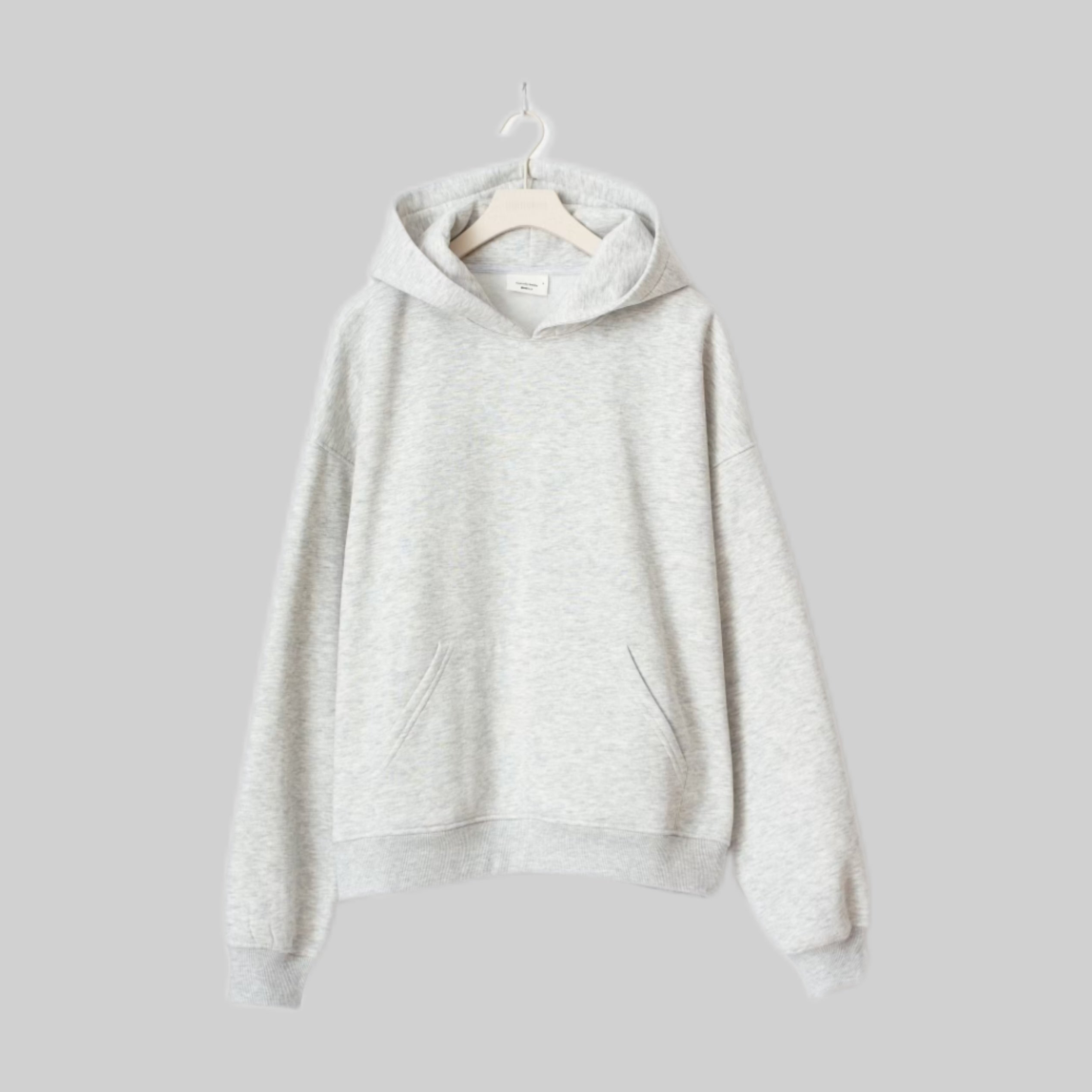 Basic Original Hoodie - Lt Gray Mélange