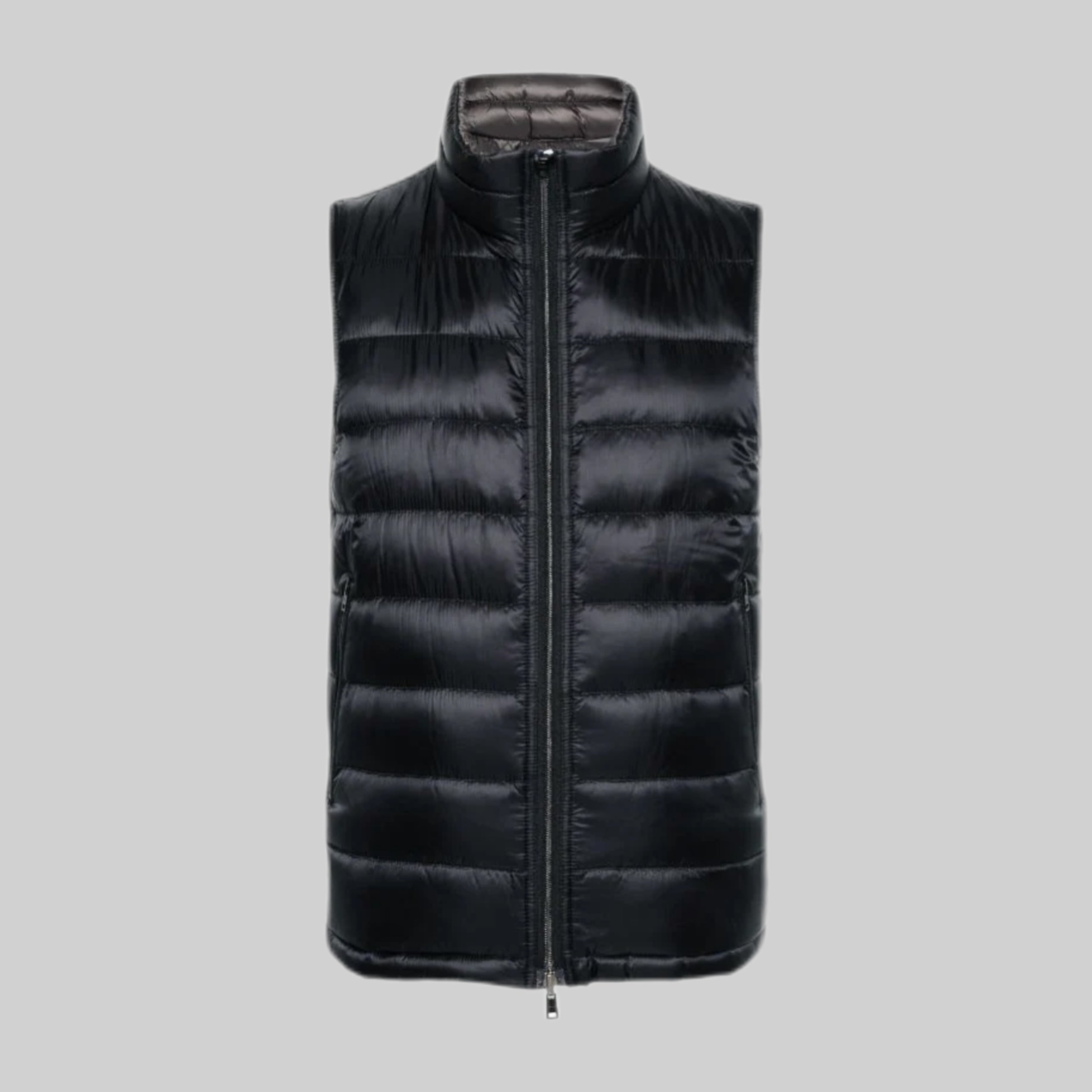 Reversible Gilet - Navy Blue/Dark Grey