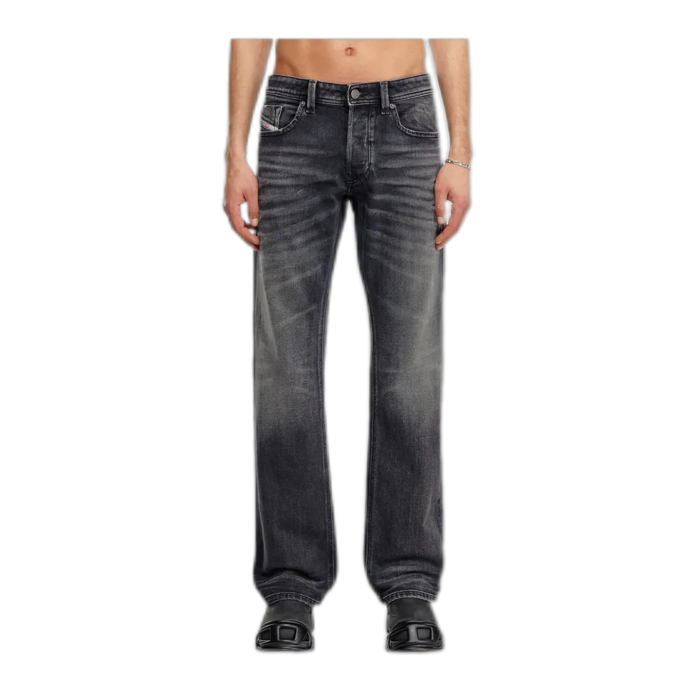 1985 Larkee Regular Jeans – Black Comfort Denim with Subtle Worn Look