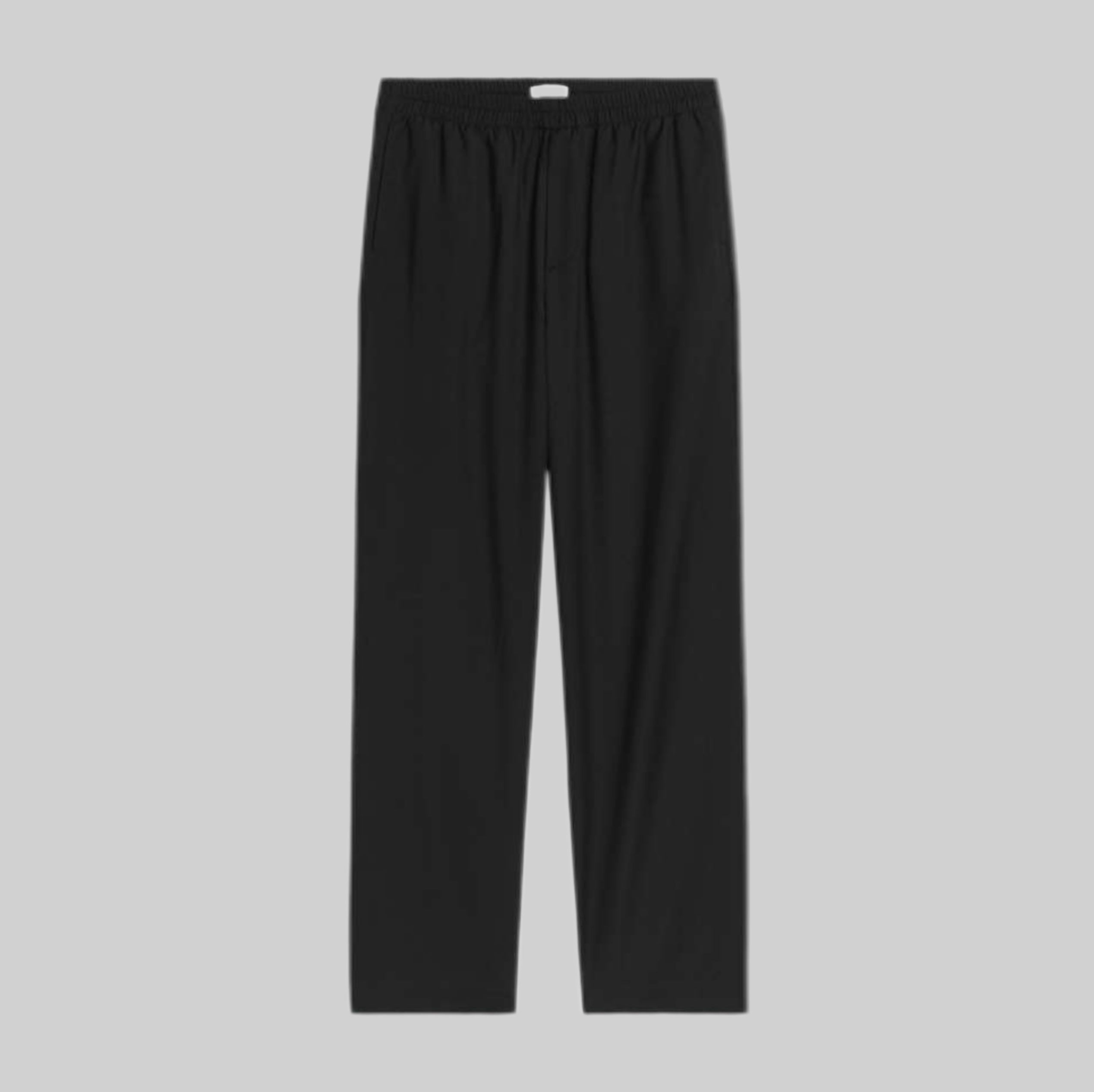 Arket Pants, Black, Men, Frontside