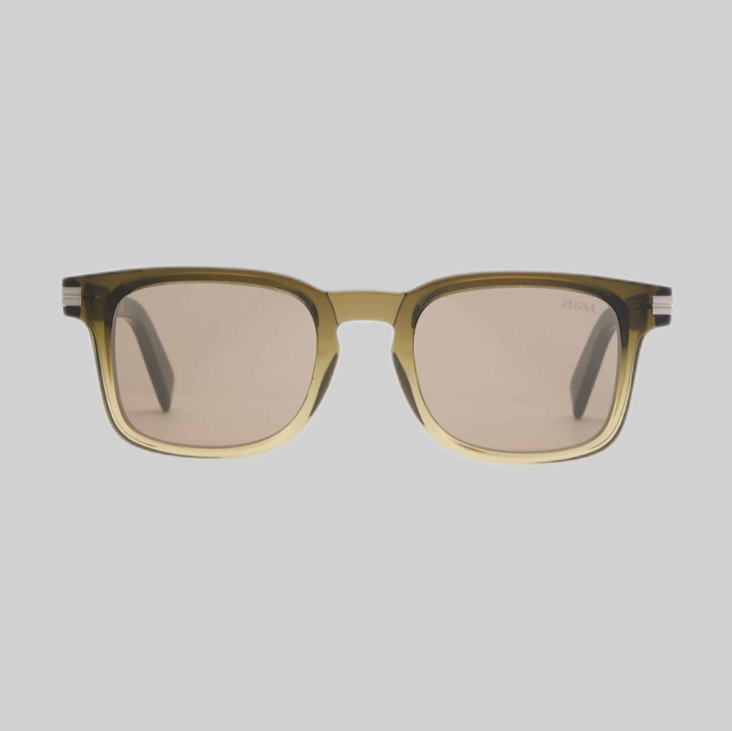 ZEGNA Sunglasses, frontside, green