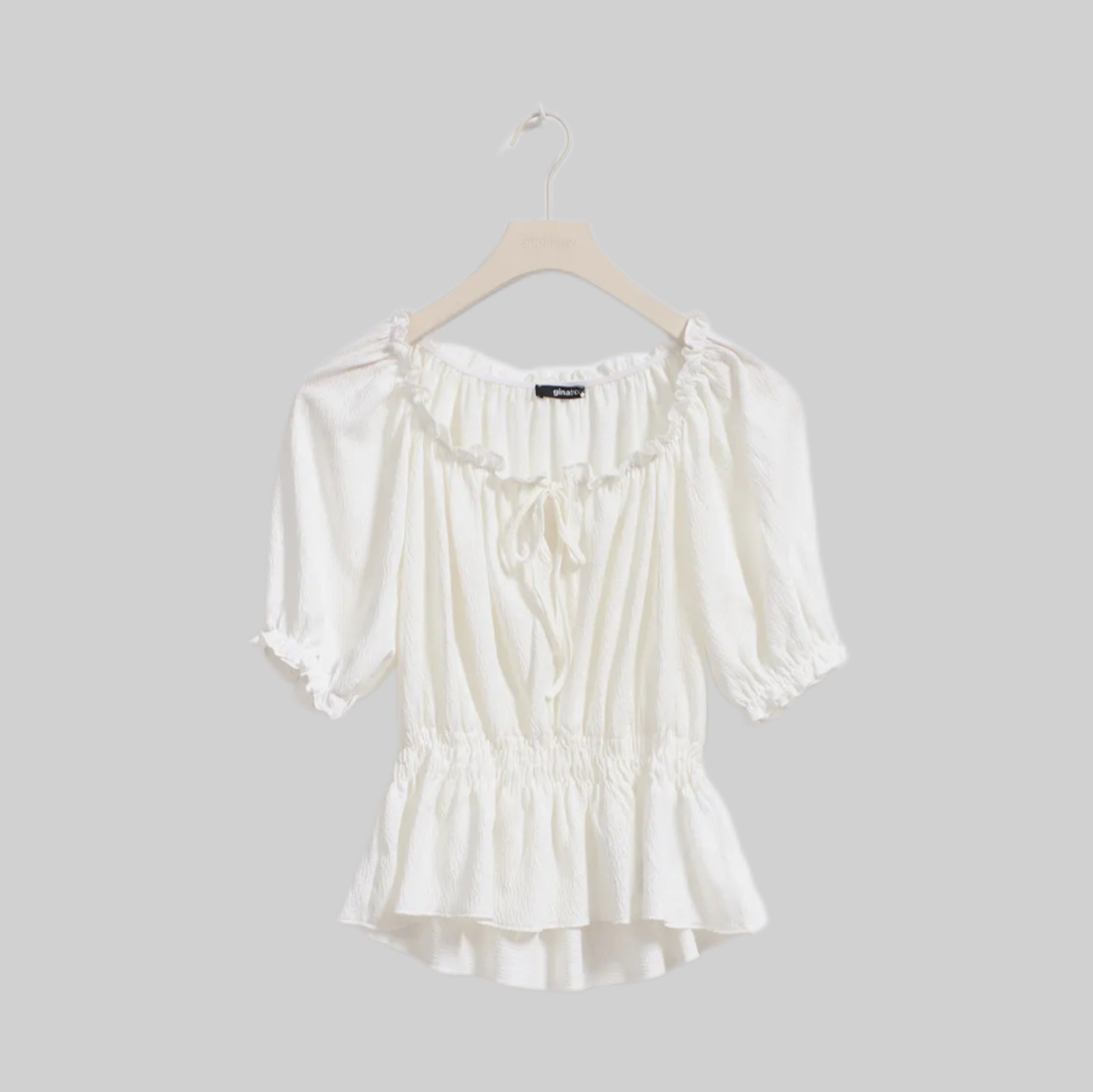 Gina Tricot top, women, white