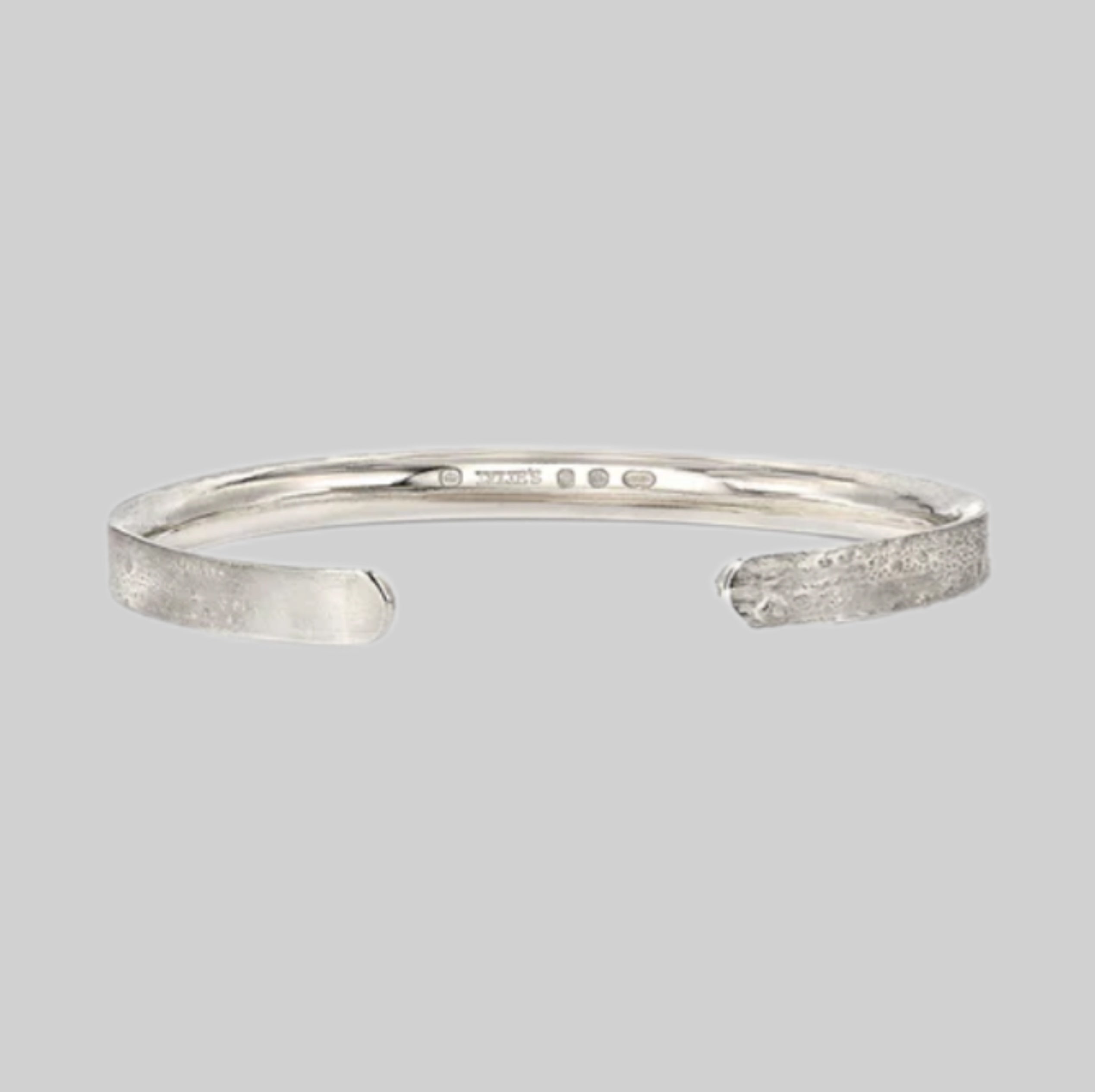 Lylie bracelet, silver, men, frontside