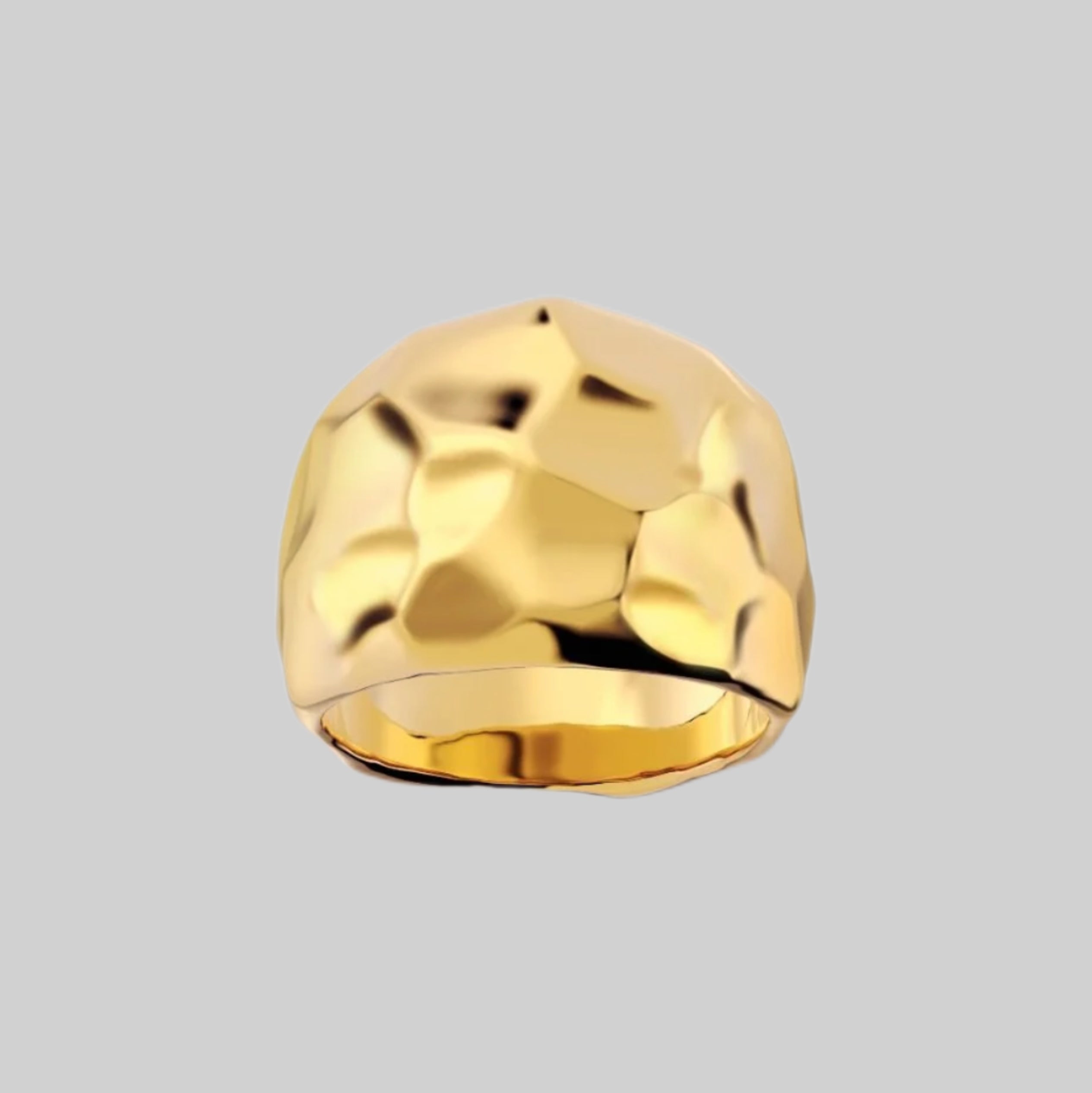 EDBLAD ring, gold, women, frontsdie