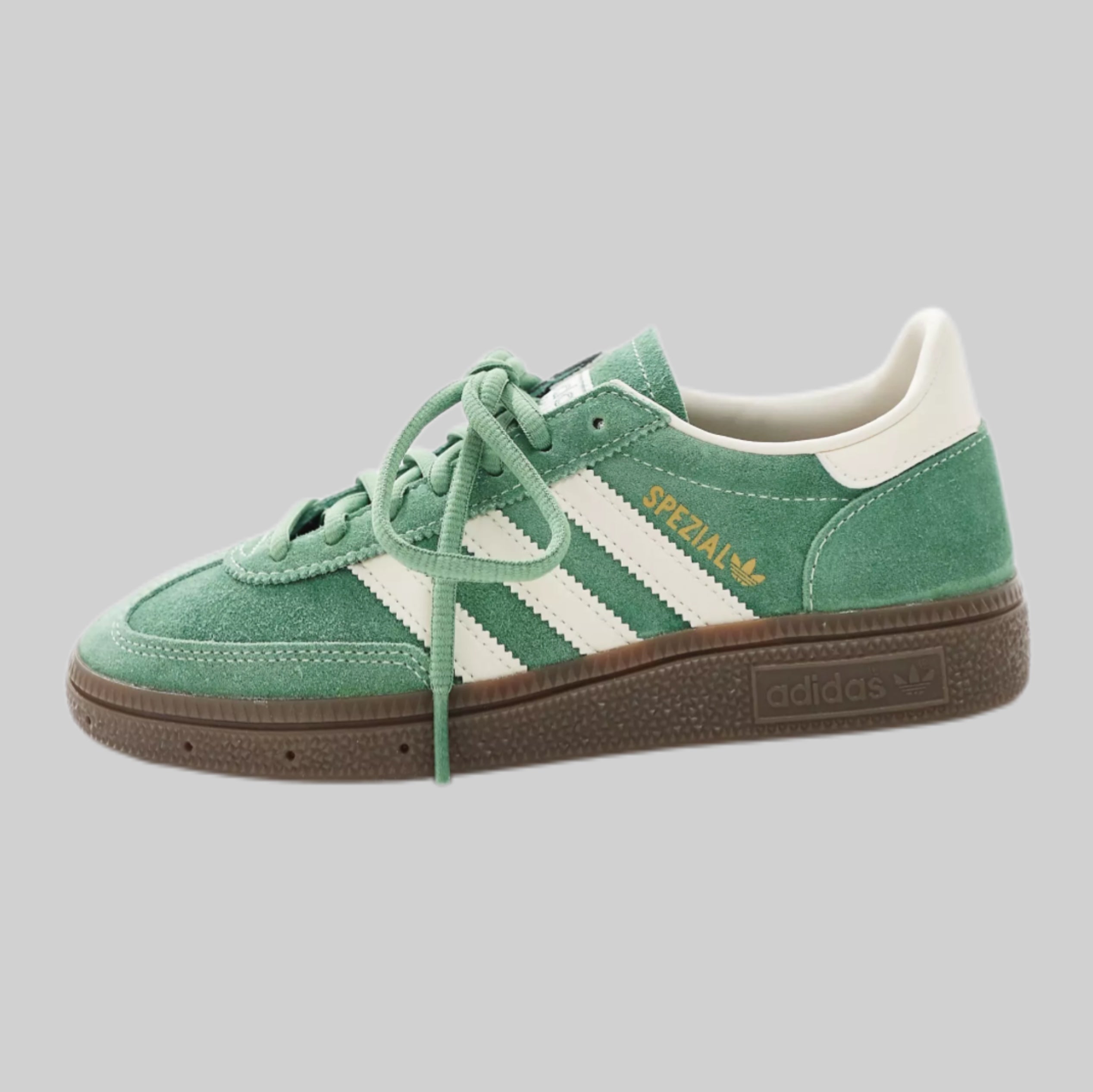 Adidas Originals sneakers, green, women, frontside