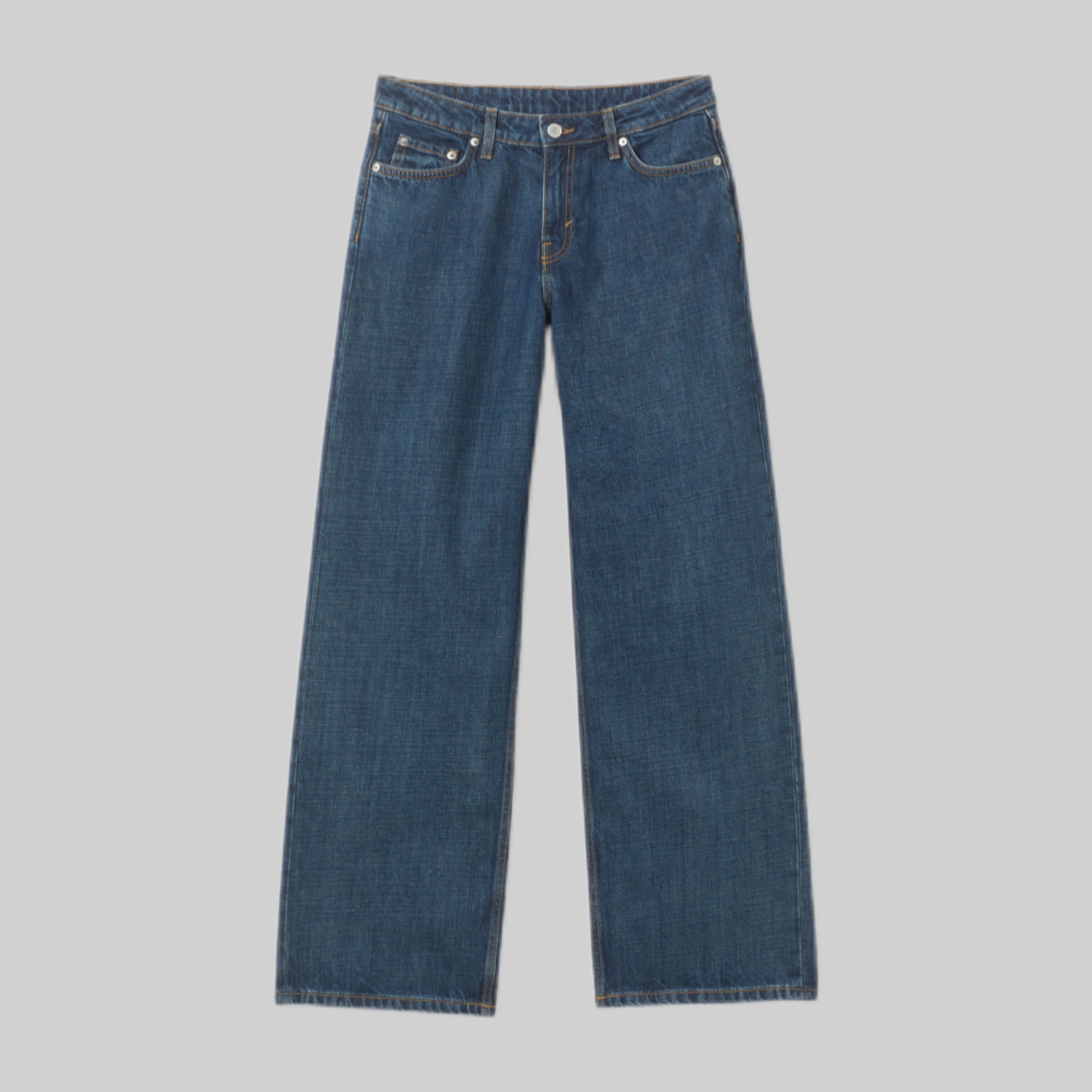 Weekday jeans, women, blue, frontside