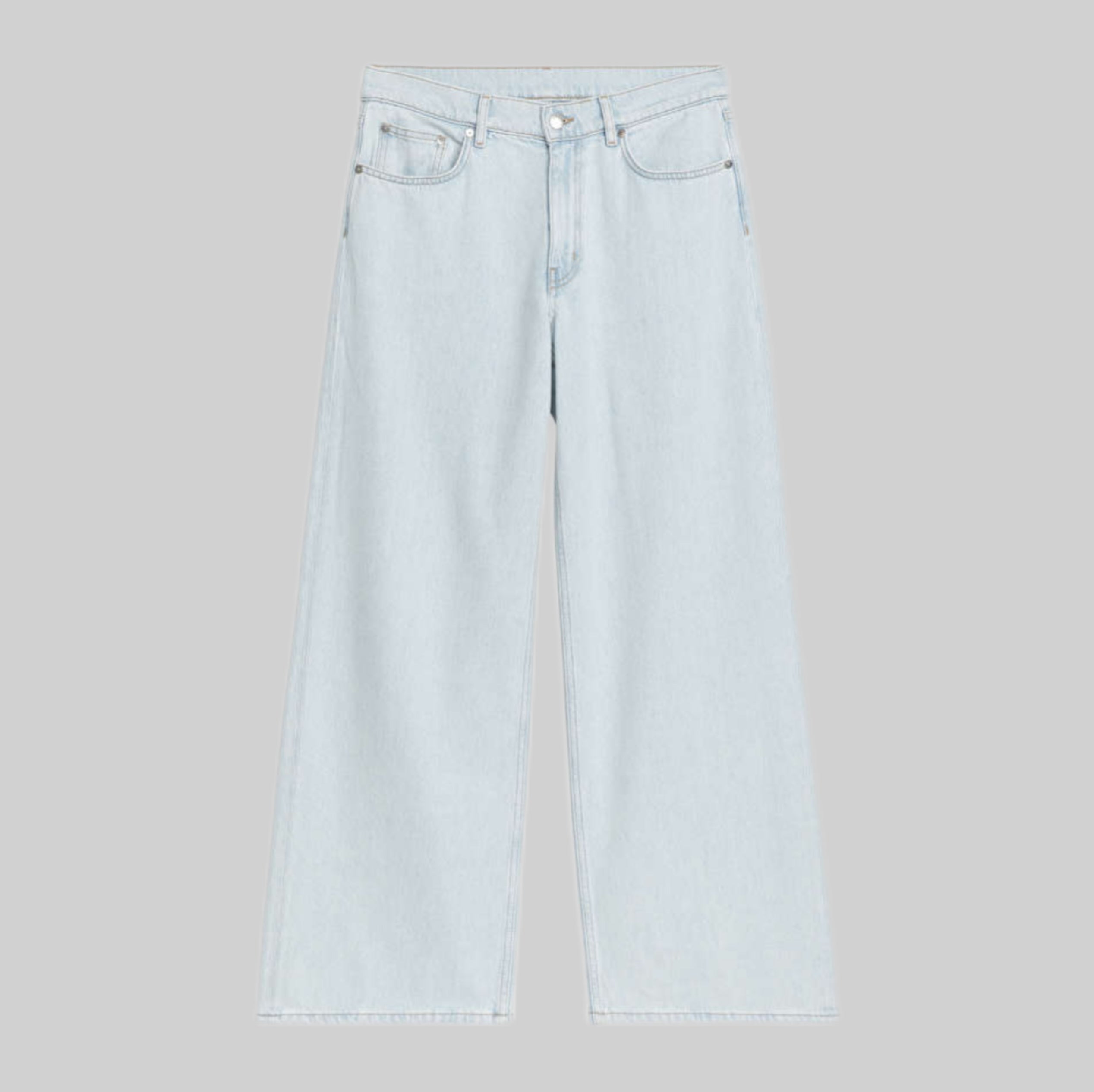 Arket jeans, blue, women, frontside