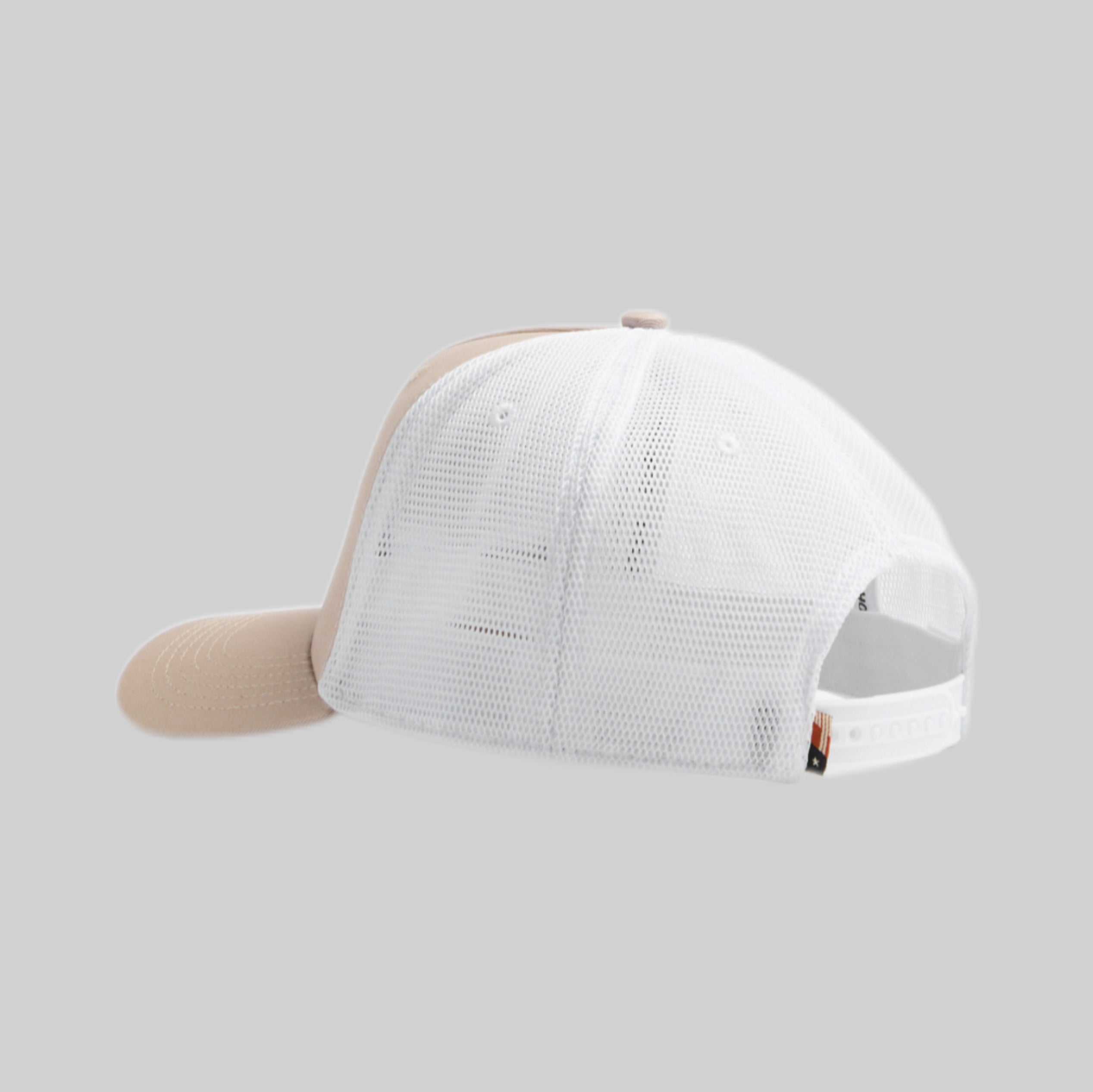 HONOR THE GIFT cap, men, beige, backside