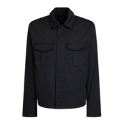 Cotton-blend overshirt