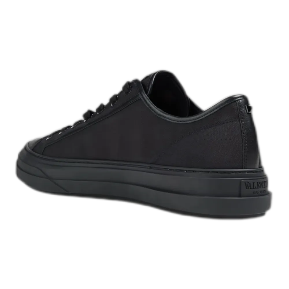 Studded shell sneakers