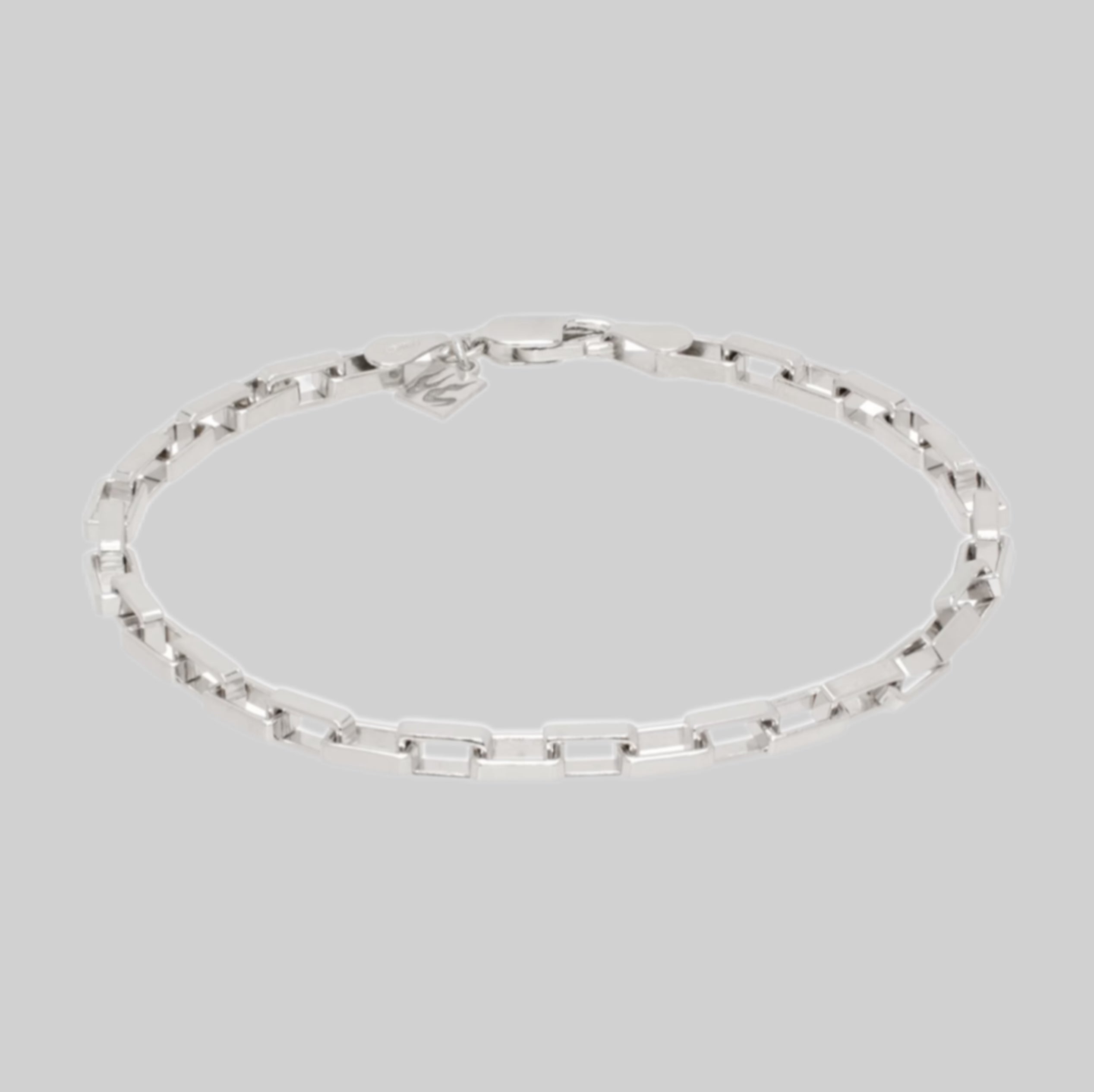 VENEDA CARTER bracelet, men, frontside, silver