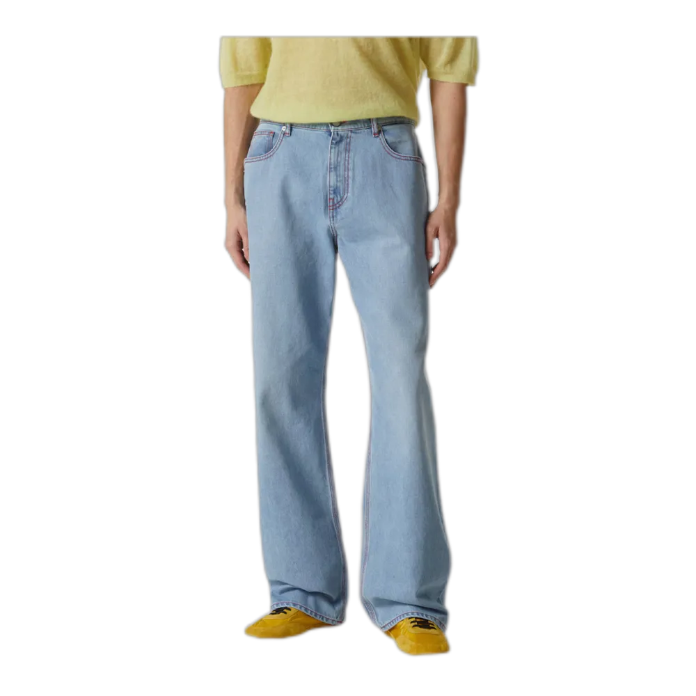 Venice mid-rise straight jeans