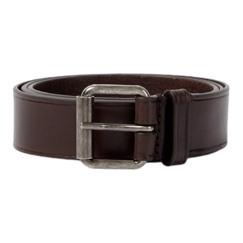 Leather belt