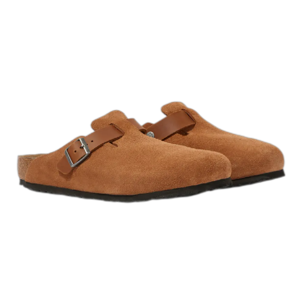 Boston suede clogs