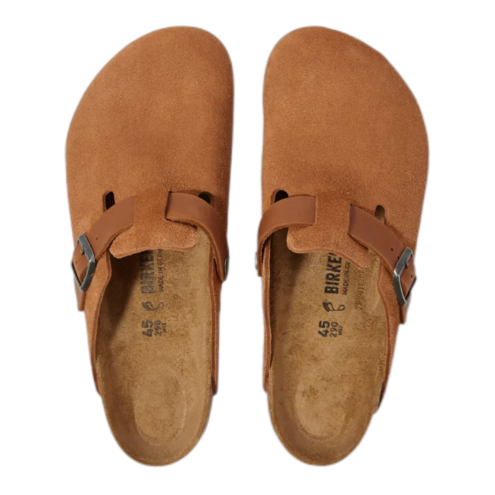 Boston suede clogs