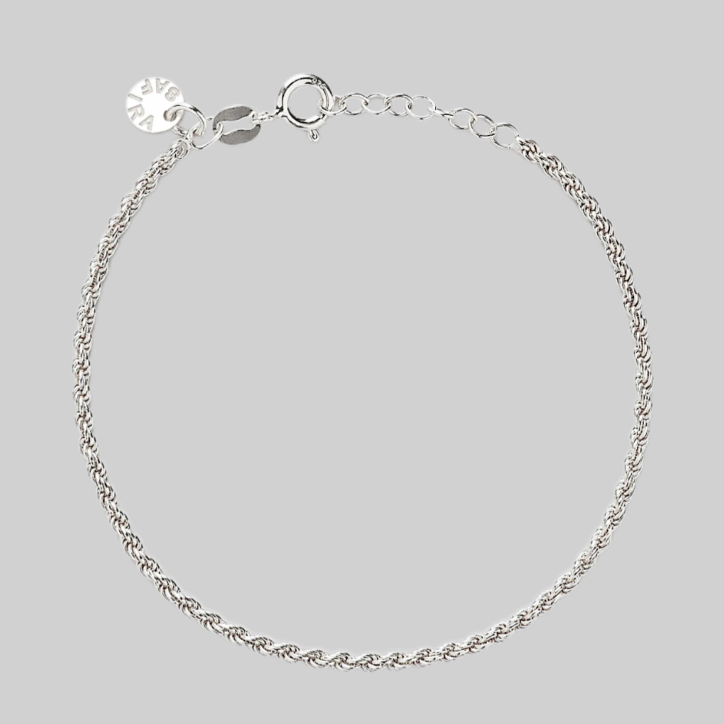 Safira bracelet, silver, frontside