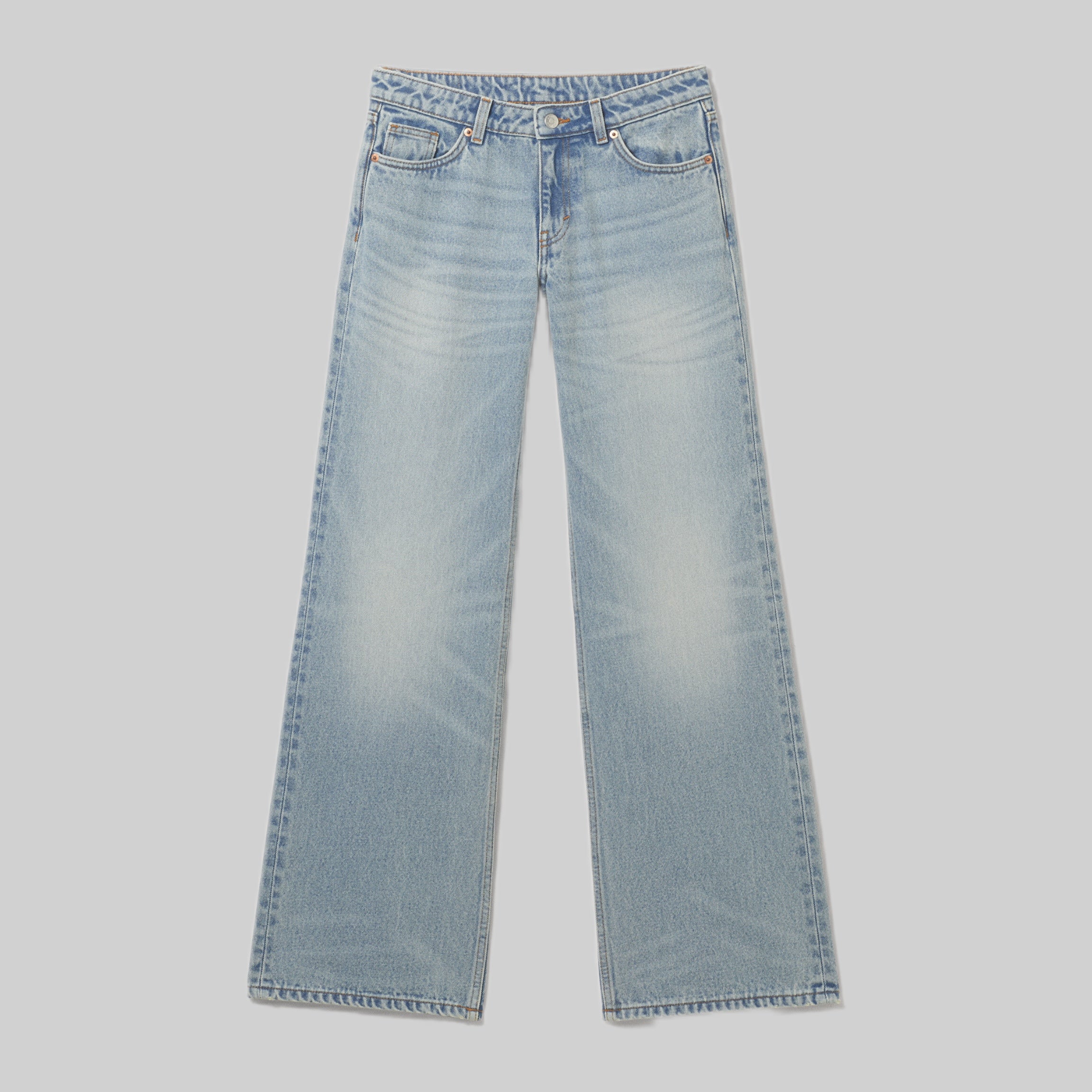 Monki jeans, women, frontside, blue