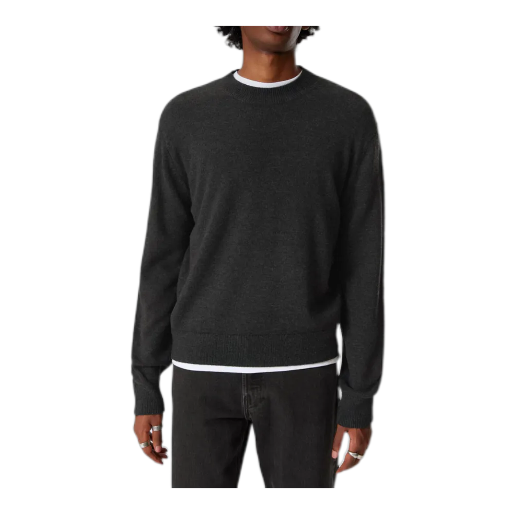 REGULAR FIT WOOL-BLEND CREW-NECK SWEATER